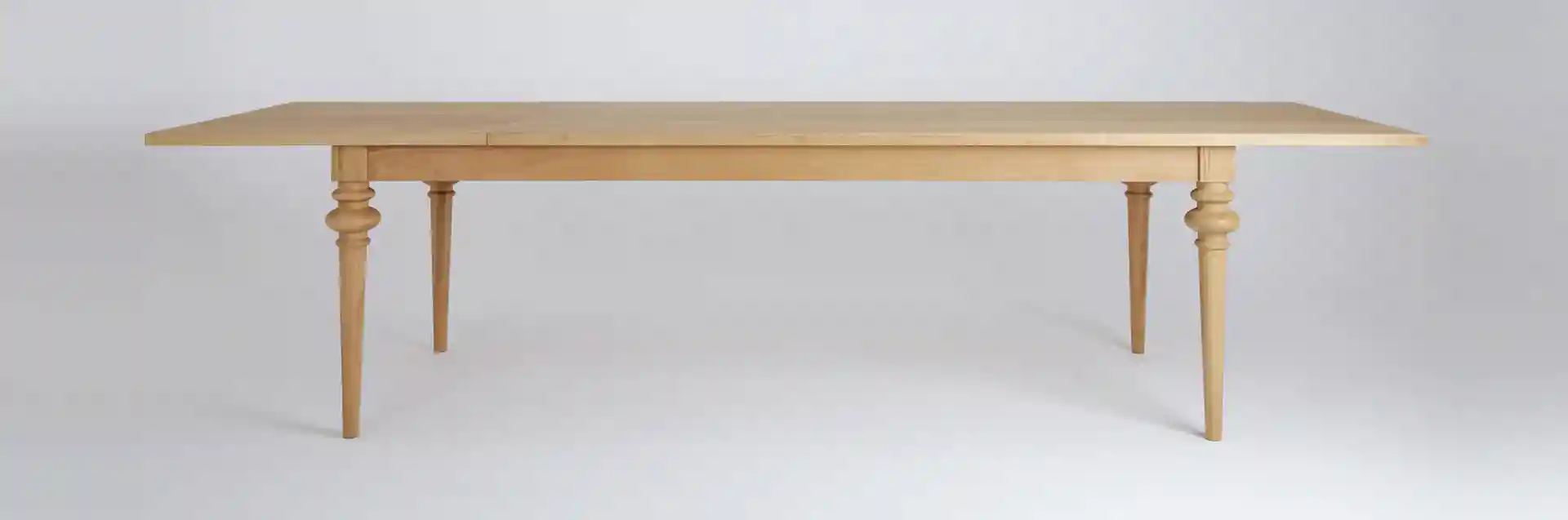 Stół drewniany dębowy rozkładany MILONI DECO, kolor 03:Natural, Wymiary: Dł: 200-285 x Sz: 90 x Wys: 76 cm, Przeznaczenie: Dla 12-14 osób, Kategorie: stoły dębowe, stoły rozkładane, stoły do kuchni, stoły do jadalni
