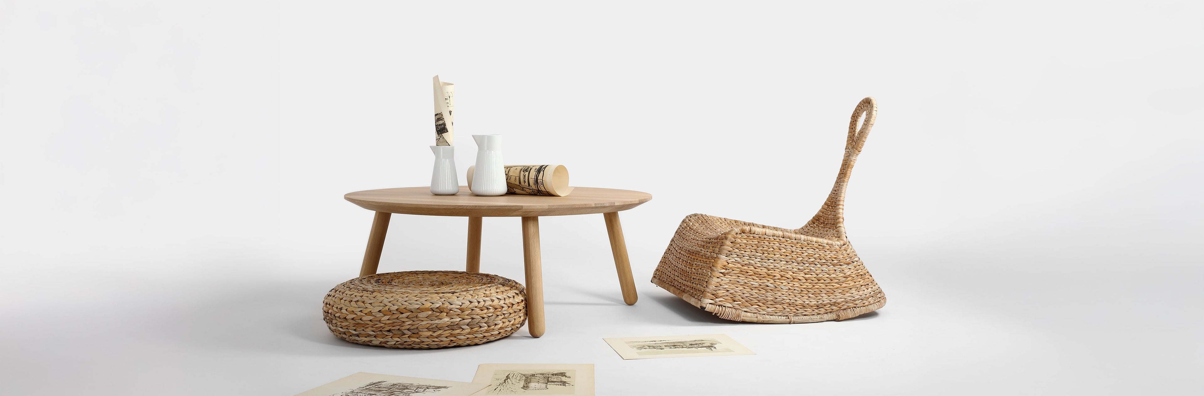 Okrągłe stoliki kawowe