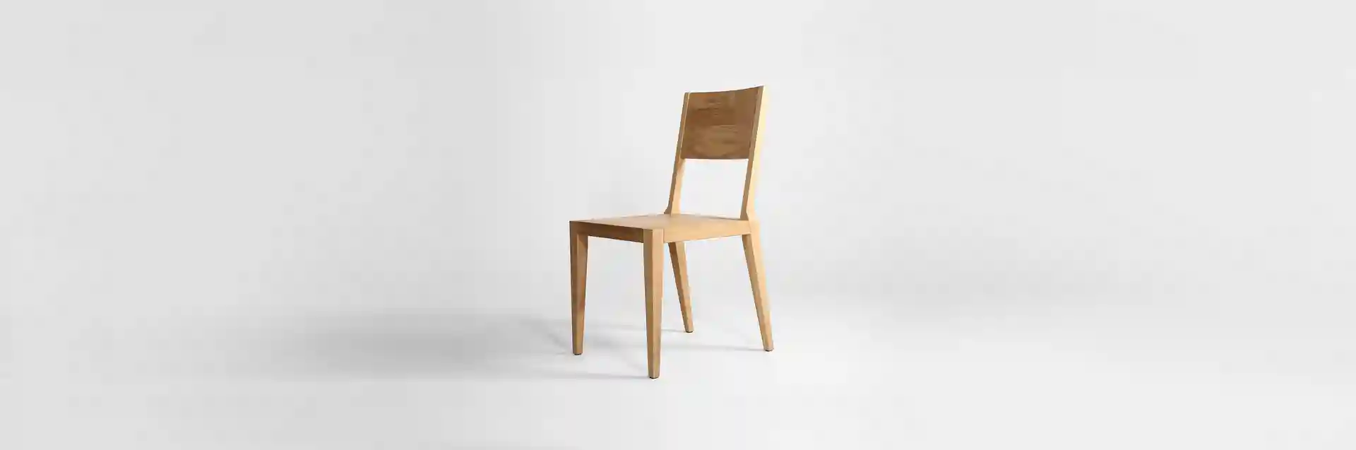 Krzesło drewniane dębowe MILONI AVANGARDE, Kolor: 03: Natural, Wymiary: Dł: 45 x Sz: 44 x Wys: 45 cm, polskie krzesła z drewna