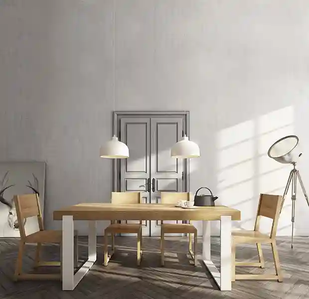 Krzesło drewniane MILONI FRAME, Kolor: 03: Natural, Wymiary: Dł: 45 x Sz: 44 x Wys: 45 cm, polskie krzesła z drewna, drewniane krzesło, dębowe krzesła oraz stół rozkładany do jadalni FRAME w kolorze Natural i Biały Mat